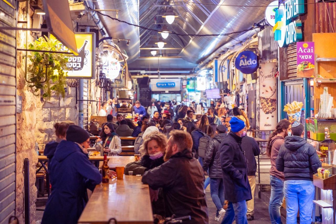 Hotel Brown Machne Yehuda Gerusalemme Esterno foto